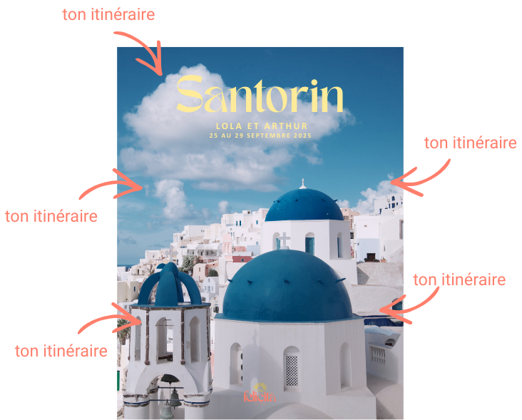 carnet de voyage santorin